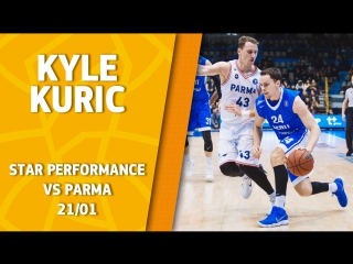 Star Performance. Kyle Kuric vs PARMA – career high 33 points!