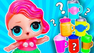 Кто СЛОМАЛ пирамиду из стаканчиков??? Куклы ЛОЛ СЮРПРИЗ и Colored Cups! Мультик Школа Для девочек