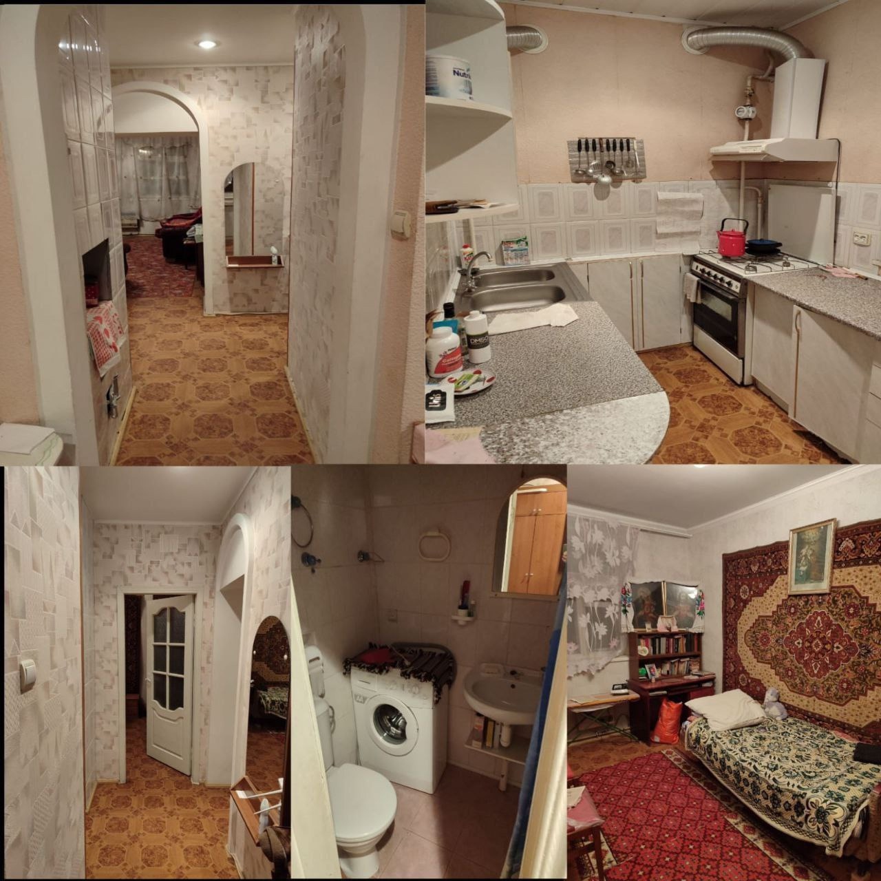 ПОСУТОЧНО ☎️ +79591084613📱
2х комнатная квартира на проспекте в Стаханове.
Есть всë для комфортного проживвния.
интернет, вода, газ, отопление, чист...